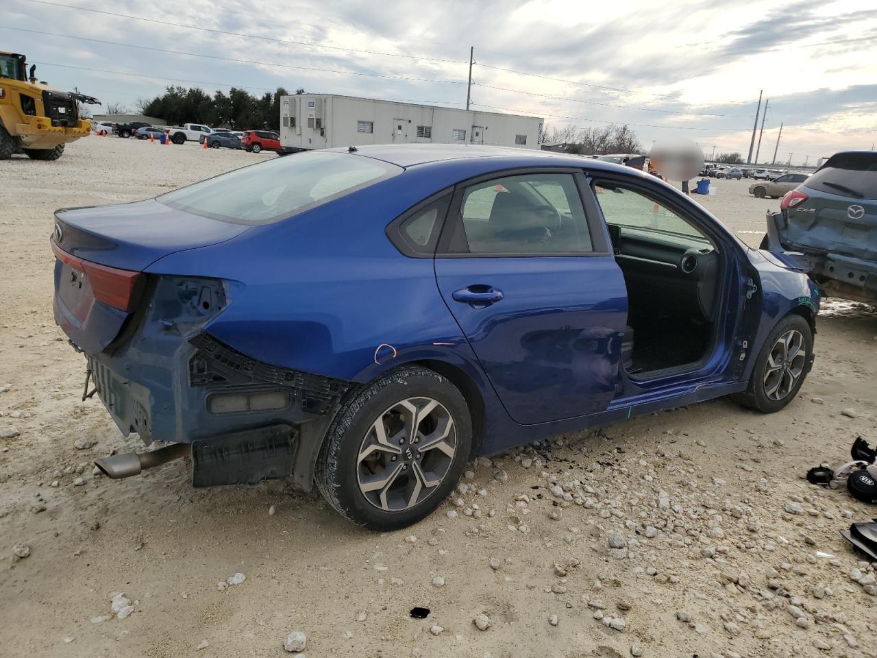 2019 KIA Forte VIN 3KPF24AD9KE058776 Copart auction photo, front end / side damage thumbnail 3