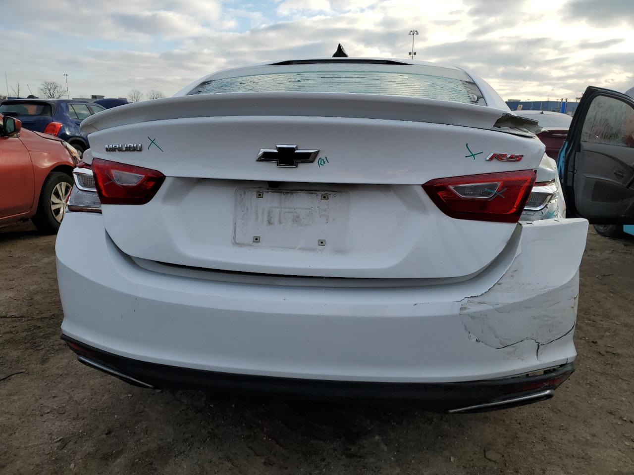2019 Chevrolet Malibu VIN 1G1ZG5ST0KF170133 Copart auction photo, rear end / front end damage thumbnail 6