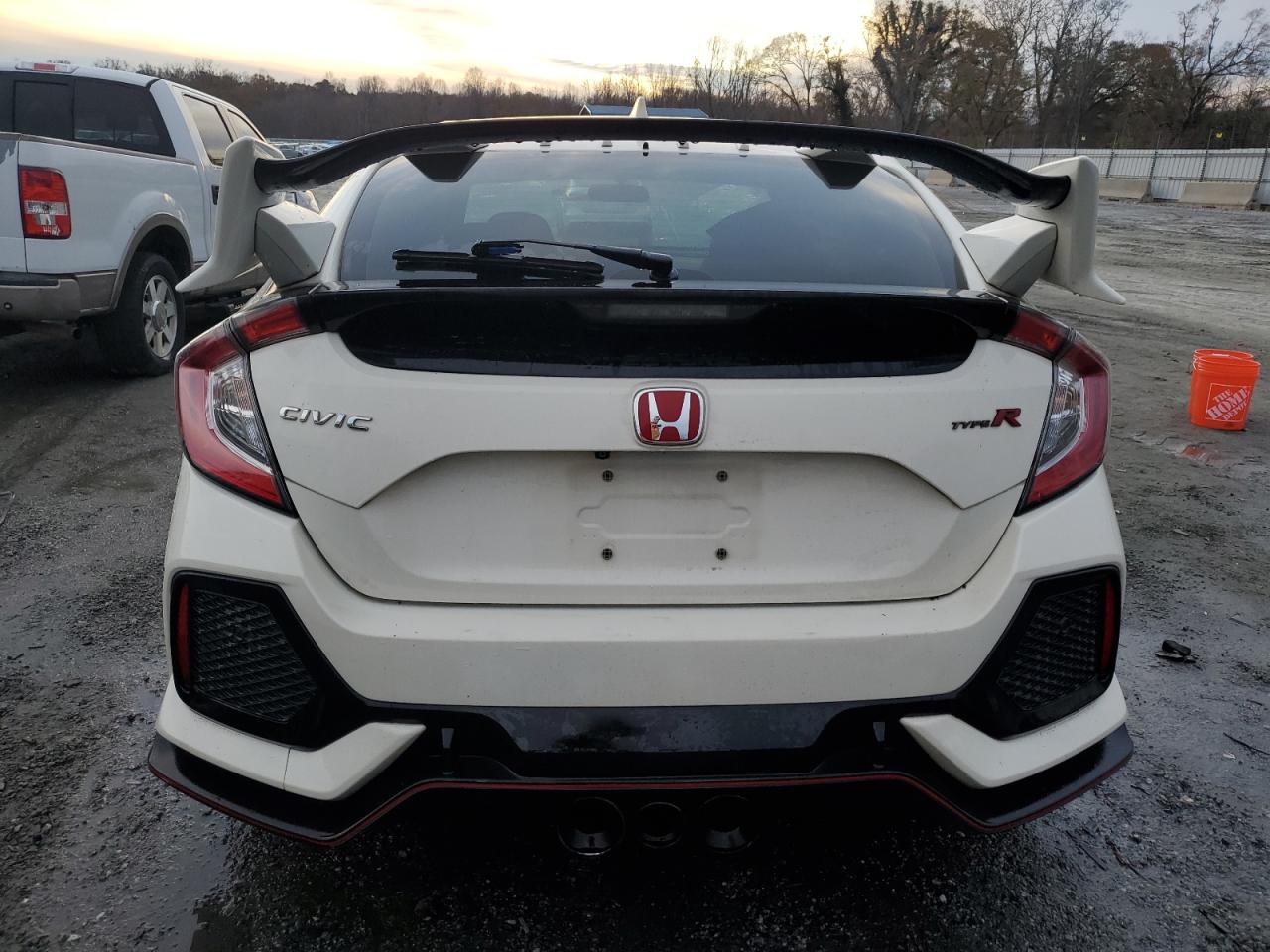 2017 Honda Civic VIN SHHFK8G73HU200338 Copart auction photo, side damage thumbnail 6