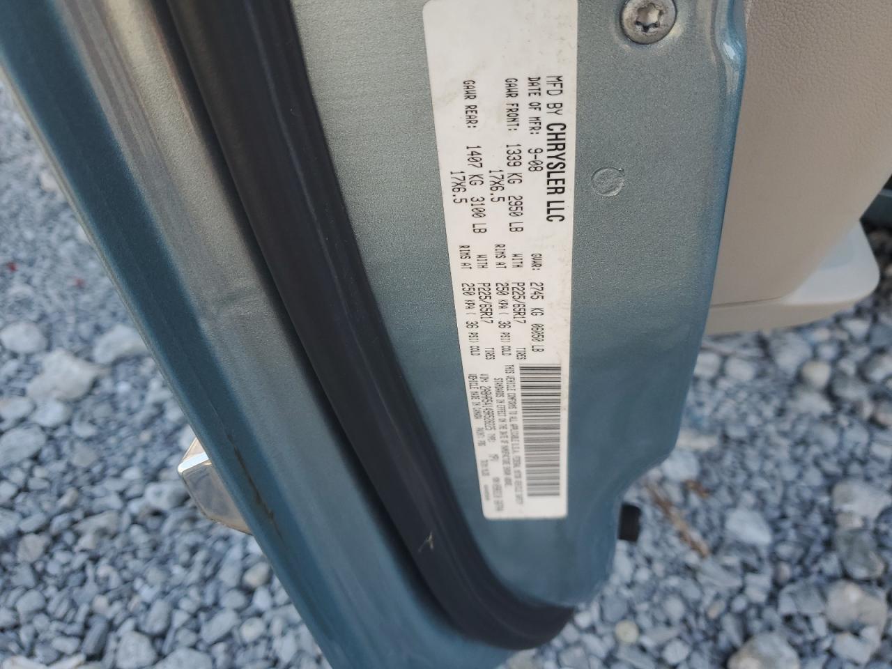 2009 Chrysler Town & Country VIN 2A8HR54149R528225 Copart auction photo, front end / side damage thumbnail 13