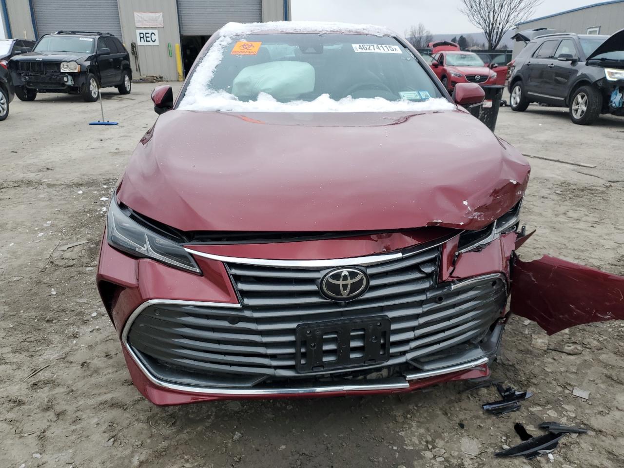 2019 Toyota Avalon VIN 4T1BZ1FB9KU010899 Copart auction photo, front end damage thumbnail 5