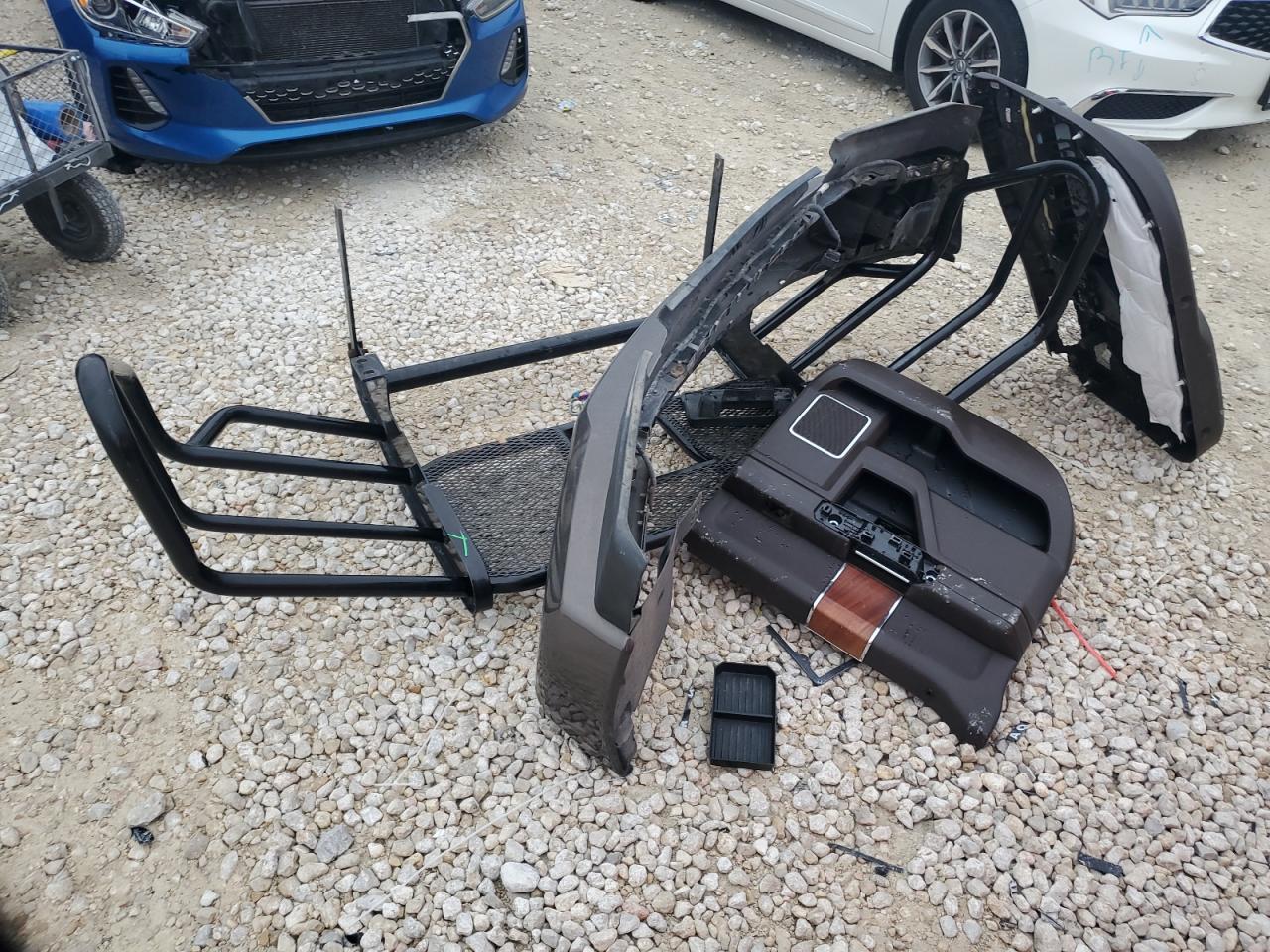 2017 Ford F250 VIN 1FT7W2B60HEE92358 Copart auction photo, all over damage thumbnail 12