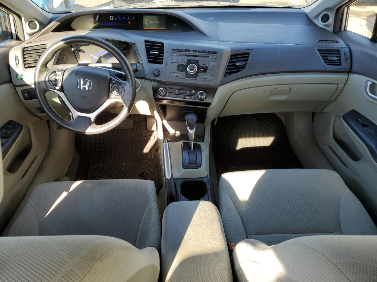 2012 Honda Civic VIN 19XFB2F82CE388258 Copart auction photo, all over damage thumbnail 8