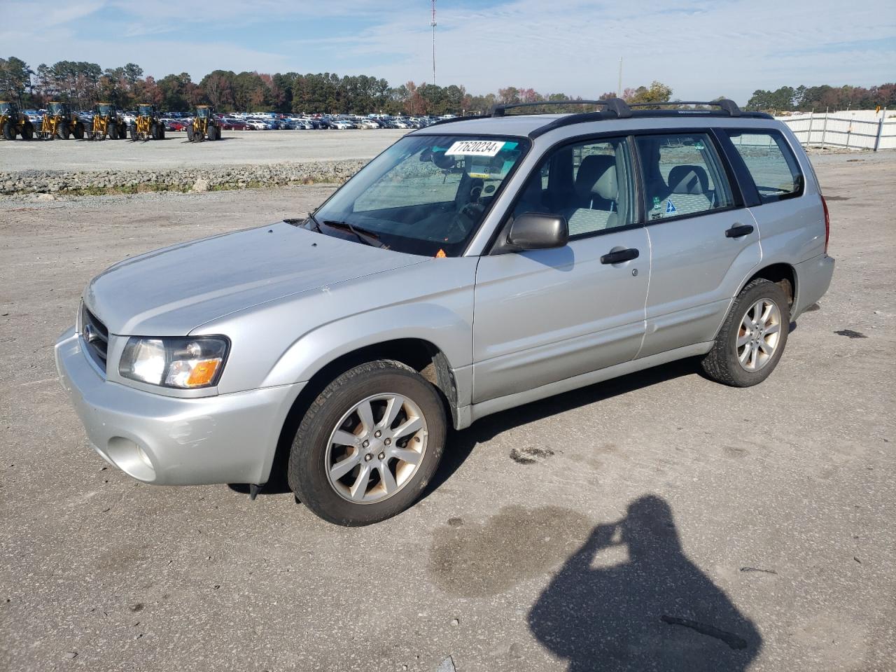 2005 Subaru Forester VIN JF1SG65635H735011