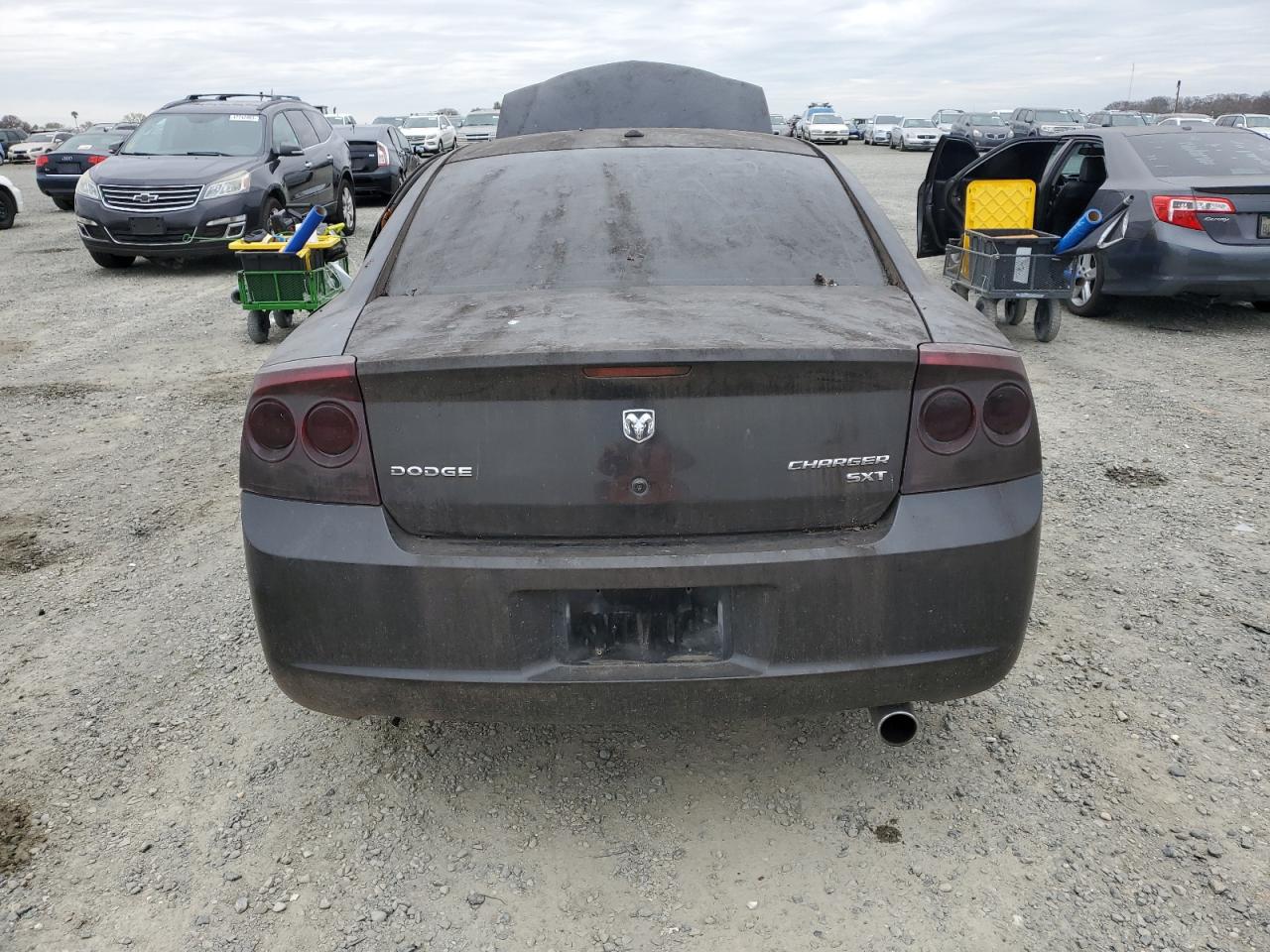 2010 Dodge Charger VIN 2B3CA3CV8AH308311 Copart auction photo, side / undercarriage damage thumbnail 6