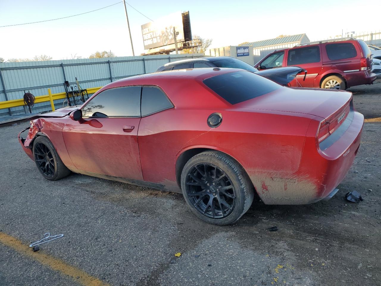 2012 Dodge Challenger VIN 2C3CDYAG0CH176630 Copart auction photo, front end / minor dent/scratches damage thumbnail 2