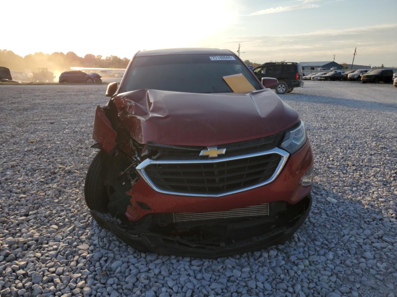 2018 Chevrolet Equinox VIN 2GNAXJEV1J6190496 Copart auction photo, front end damage thumbnail 5