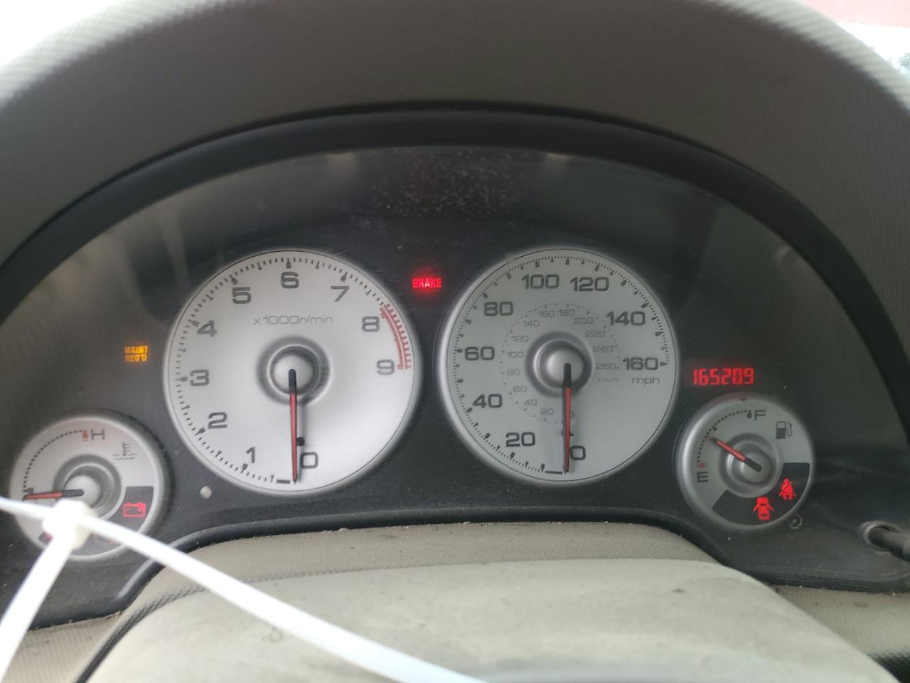 2002 Acura RSX VIN JH4DC53022C001166 Copart auction photo, mechanical damage thumbnail 9