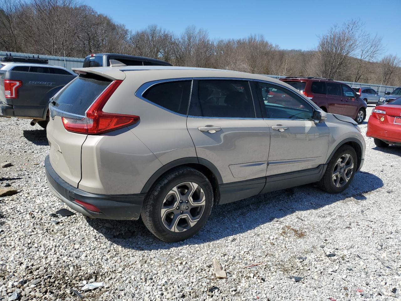 2017 Honda CR-V VIN 5J6RW1H82HL009020 Copart auction photo, front end damage thumbnail 3