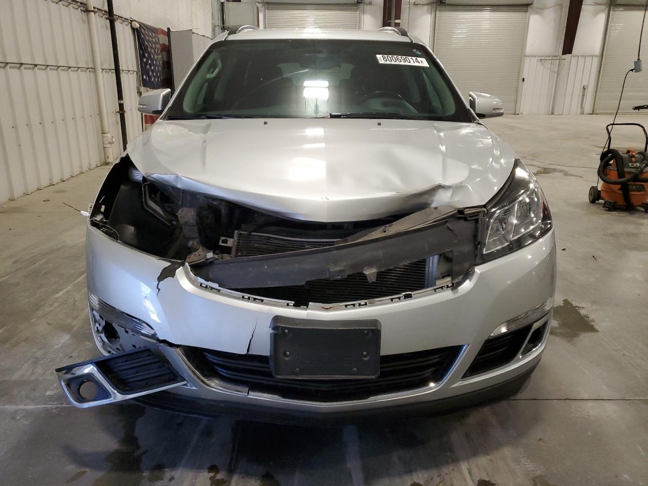 2017 Chevrolet Traverse VIN 1GNKVGKD9HJ246870 Copart auction photo, front end damage thumbnail 5