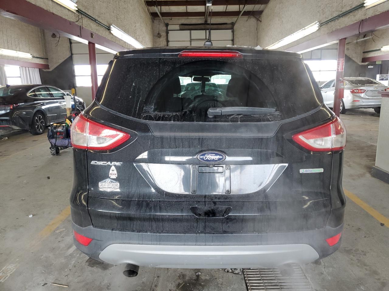 2015 Ford Escape VIN 1FMCU0GXXFUA99668 Copart auction photo, side damage thumbnail 6