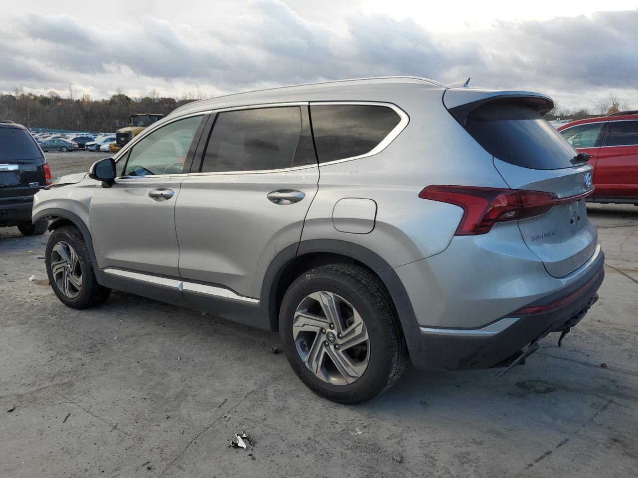 2022 Hyundai Santa Fe VIN 5NMS24AJ2NH373971 Copart auction photo, front end damage thumbnail 2