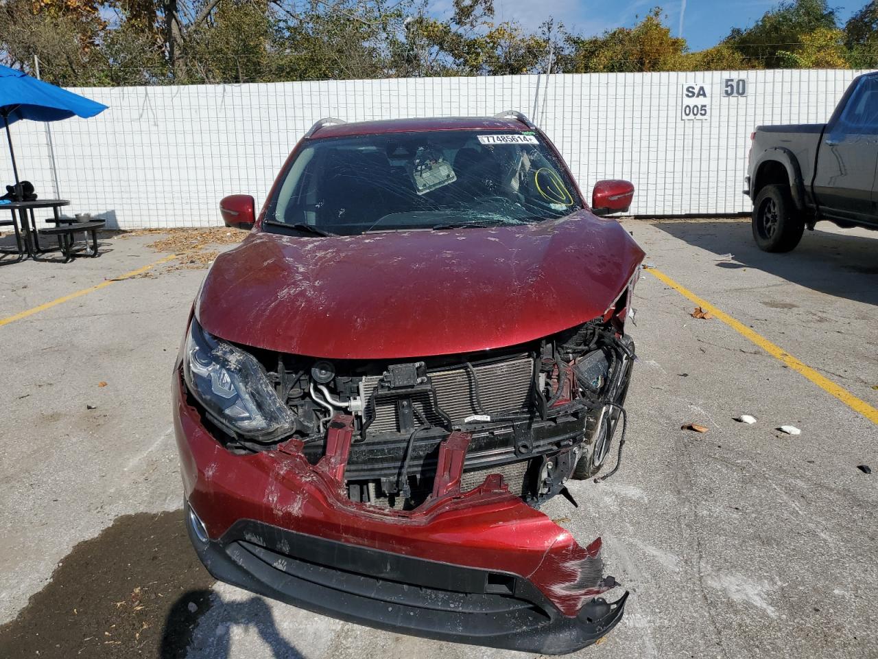 2019 Nissan Rogue VIN JN1BJ1CP6KW232304 Copart auction photo, front end damage thumbnail 5
