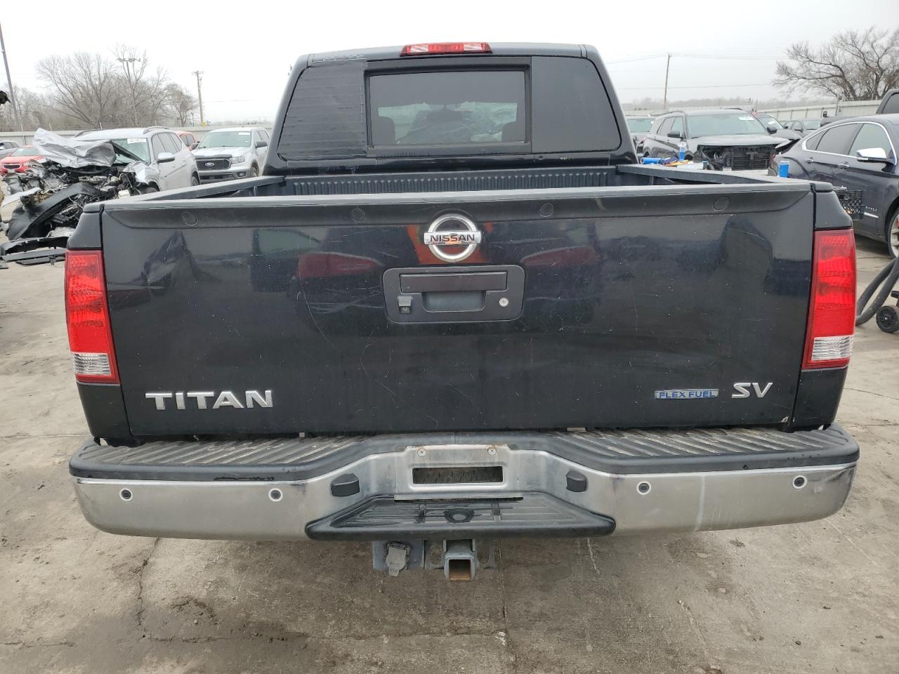 2013 Nissan Titan VIN 1N6BA0ED6DN313867 Copart auction photo, front end damage thumbnail 6