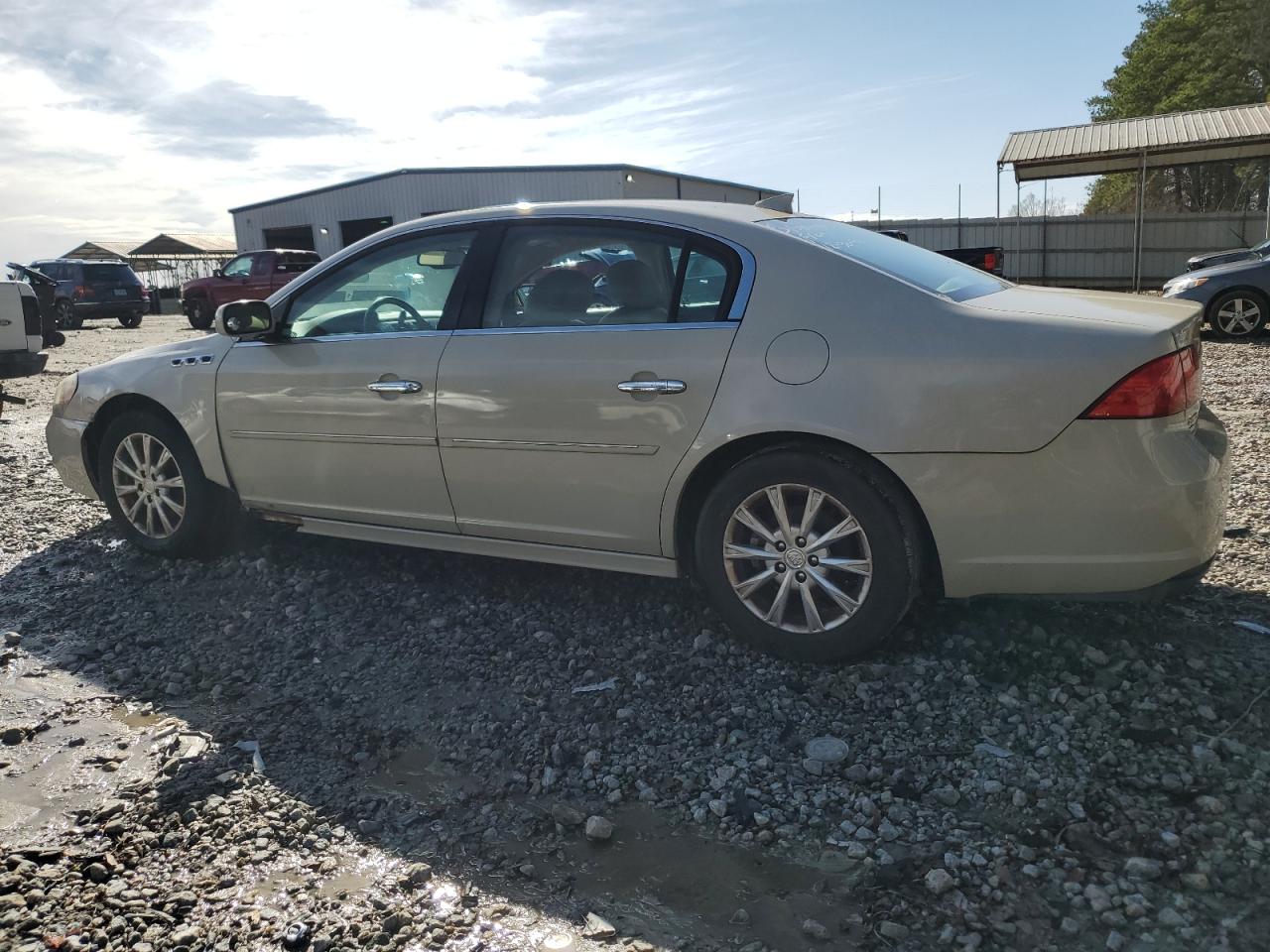 2011 Buick Lucerne VIN 1G4HC5EM4BU120488 Copart auction photo, front end / side damage thumbnail 2