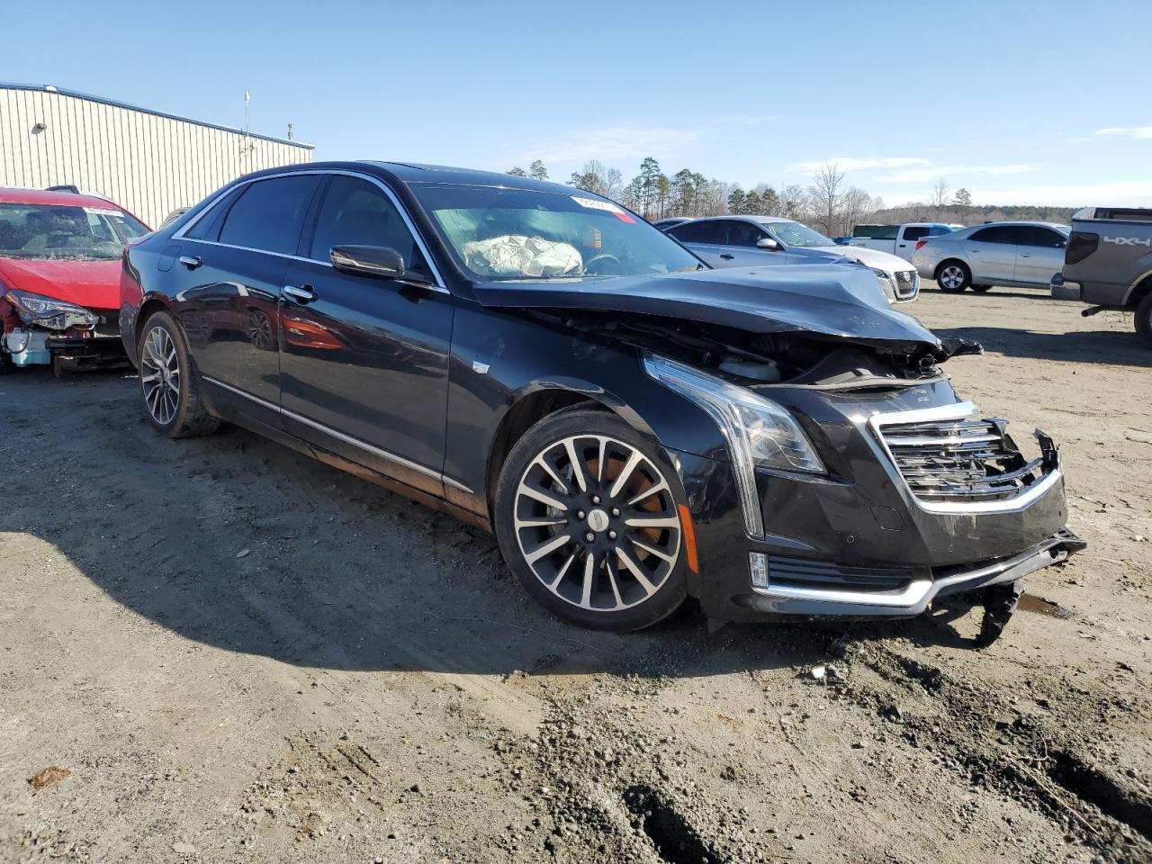 2016 Cadillac CT6 VIN 1G6KG5R69GU149554 Copart auction photo, front end damage thumbnail 4