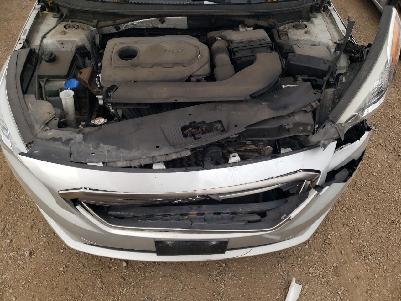 2015 Hyundai Sonata VIN 5NPE24AF3FH131784 Copart auction photo, front end damage thumbnail 11