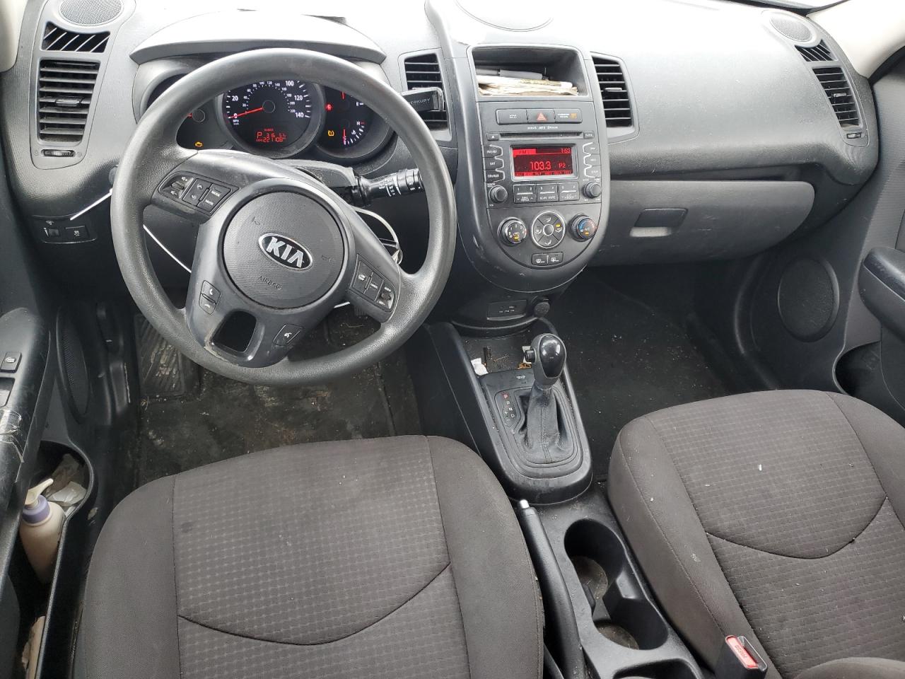 2013 KIA Soul VIN KNDJT2A55D7610037 Copart auction photo, partial repair damage thumbnail 8