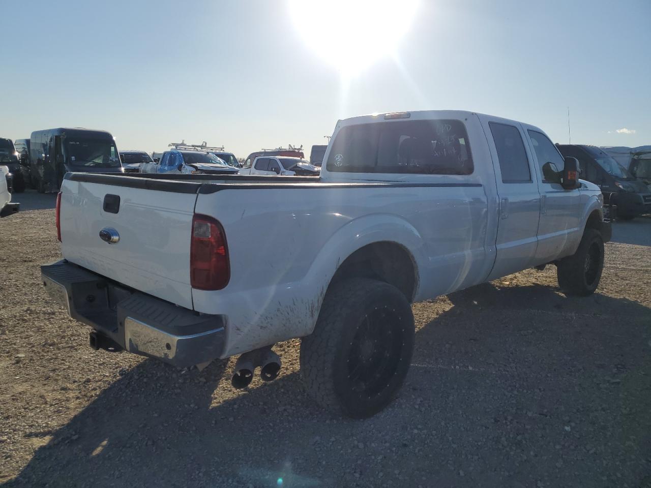 2015 Ford F350 VIN 1FT8W3BT2FEB43831 Copart auction photo, side damage thumbnail 4