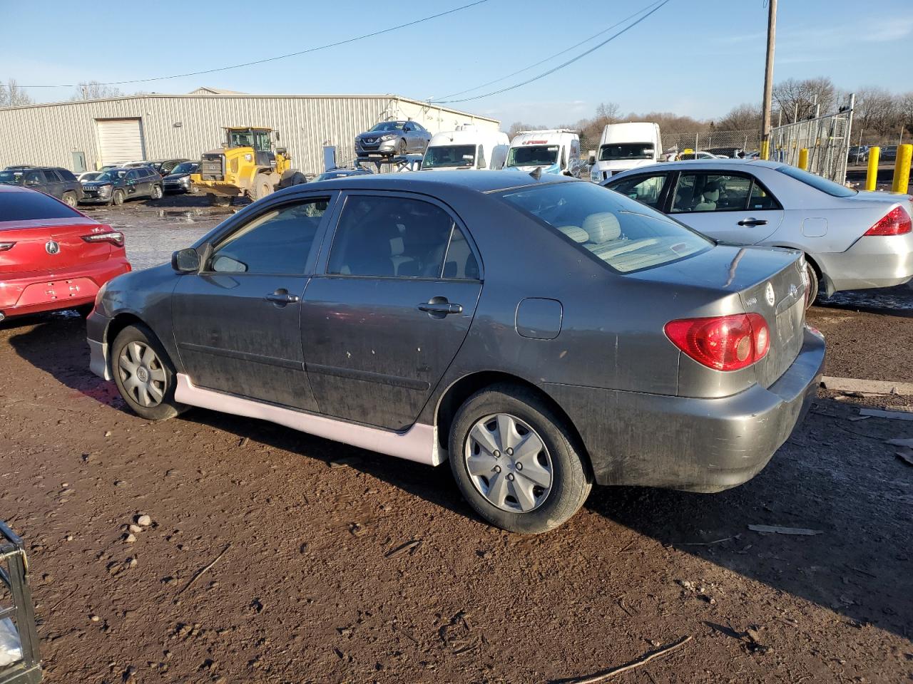 2008 Toyota Corolla VIN 2T1BR32E58C890490 Copart auction photo, front end / stripped damage thumbnail 2