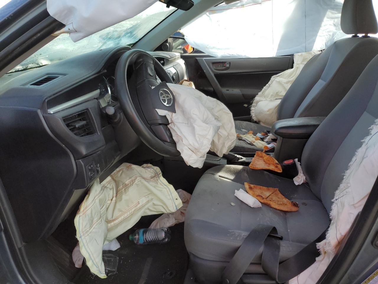 2016 Toyota Corolla VIN 2T1BURHE5GC697733 Copart auction photo, front end / mechanical damage thumbnail 7