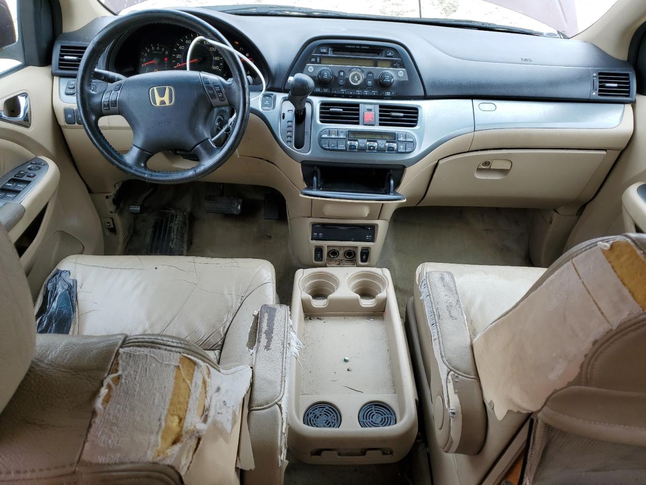 2007 Honda Odyssey VIN 5FNRL38717B405720 Copart auction photo, front end / all over damage thumbnail 8