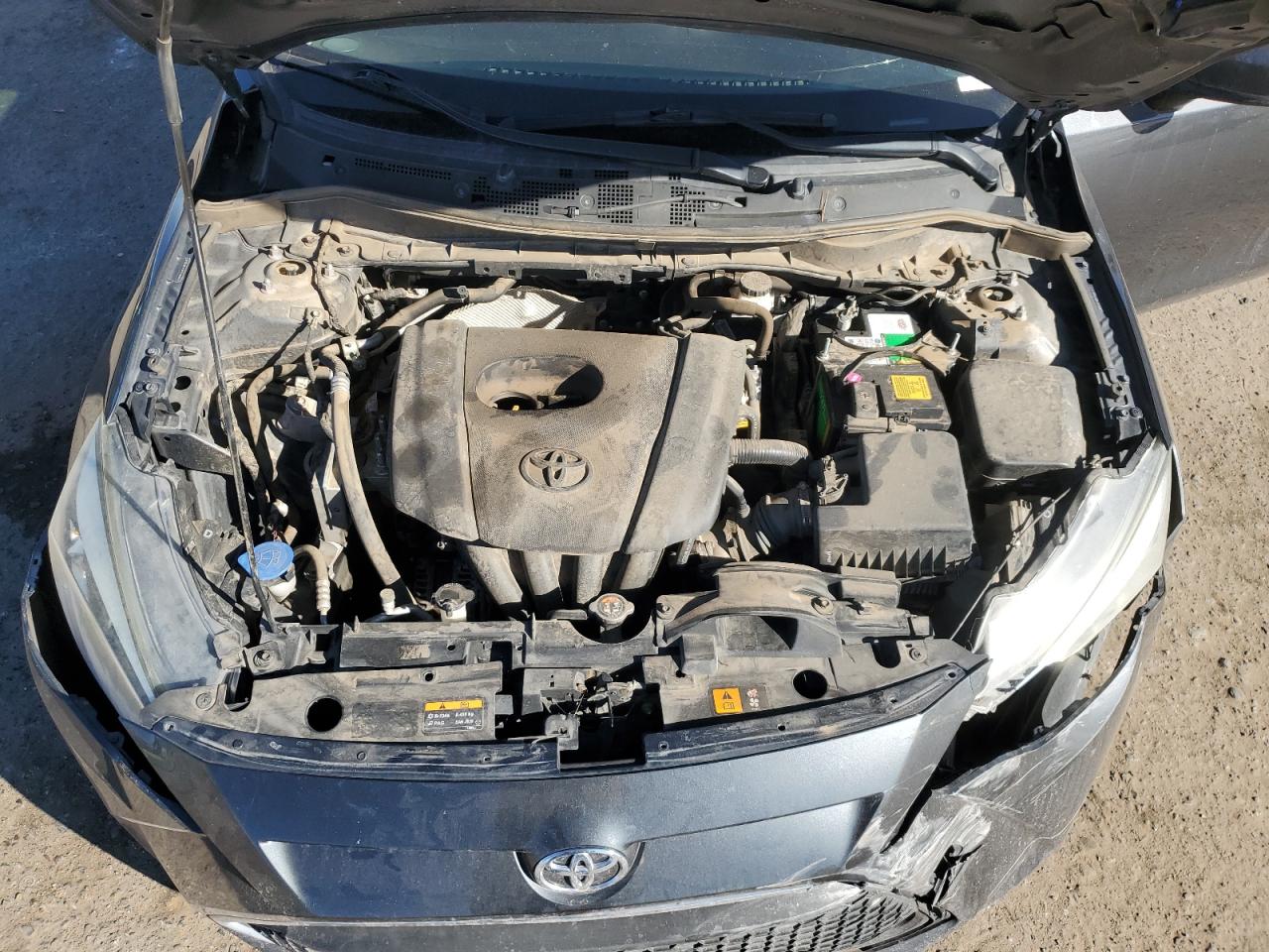 2019 Toyota Yaris VIN 3MYDLBYV9KY500074 Copart auction photo, front end damage thumbnail 12