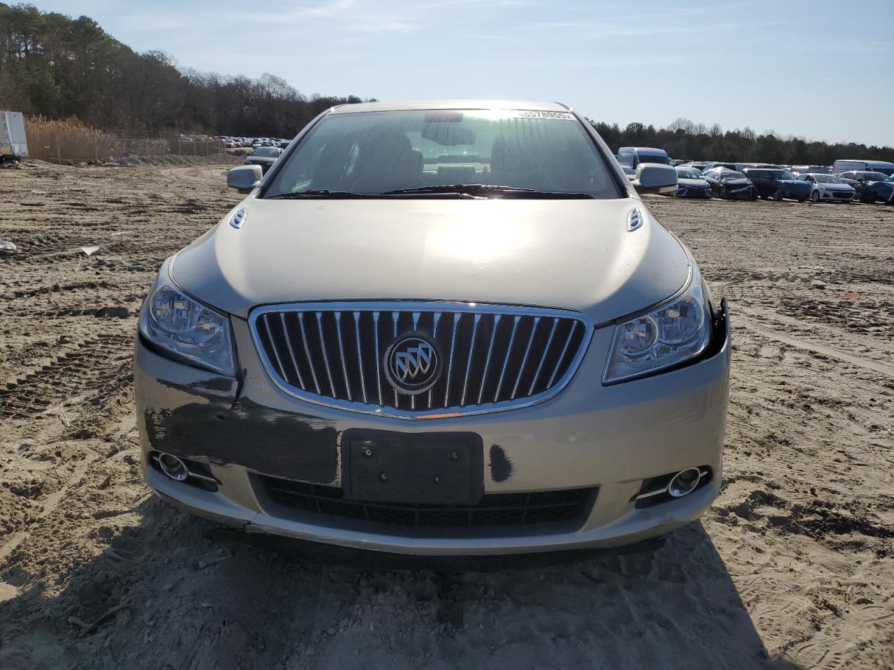 2013 Buick LaCrosse VIN 1G4GF5E31DF271662 Copart auction photo, front end / minor dent/scratches damage thumbnail 5