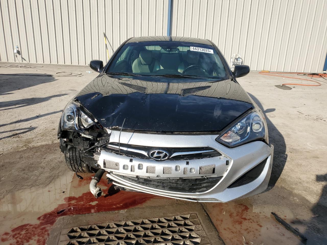 2013 Hyundai Genesis VIN KMHHT6KDXDU097103 Copart auction photo, front end damage thumbnail 5