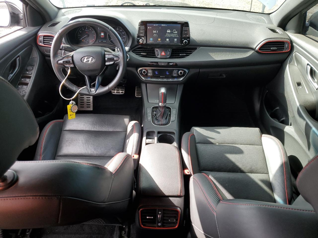 2020 Hyundai Elantra VIN KMHH55LCXLU131517 Copart auction photo, front end damage thumbnail 8