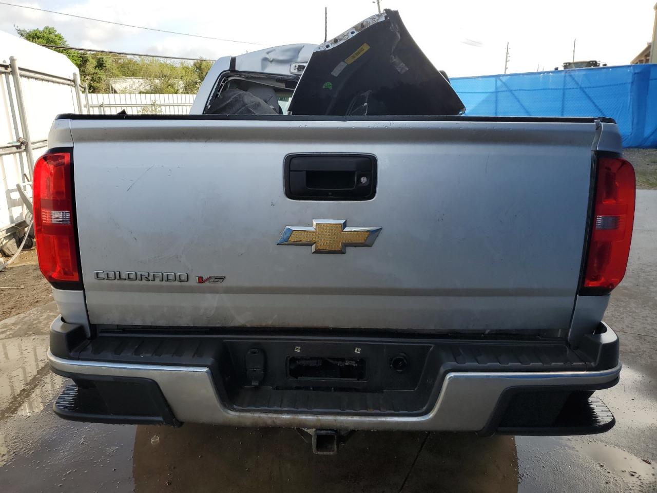 2020 Chevrolet Colorado VIN 1GCGSBENXL1210161 Copart auction photo, front end / side damage thumbnail 6