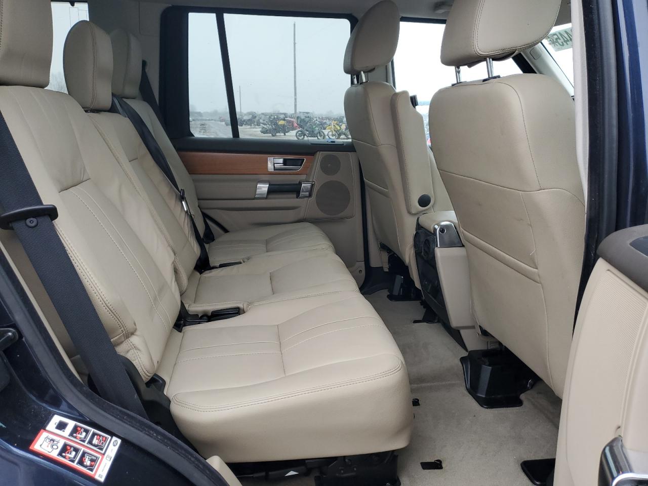 2014 Land Rover LR4 VIN SALAG2V67EA702304 Copart auction photo, front end / side damage thumbnail 11