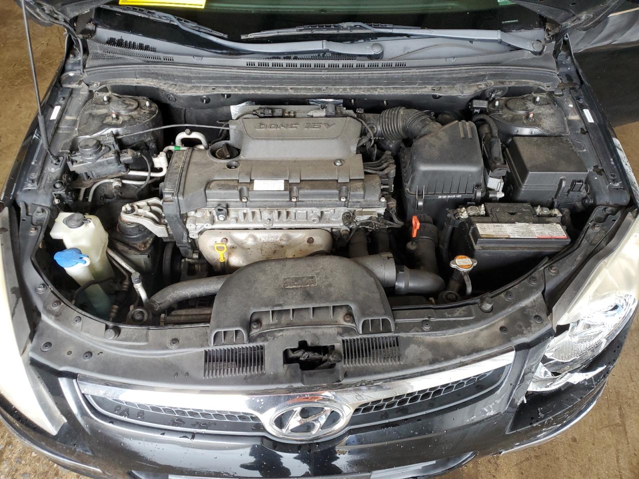 2011 Hyundai Elantra VIN KMHDB8AE2BU096127 Copart auction photo, front end damage thumbnail 12