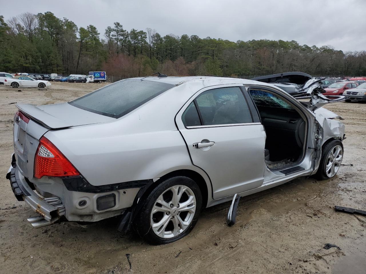 2012 Ford Fusion VIN 3FAHP0HA1CR331191 Copart auction photo, all over damage thumbnail 3