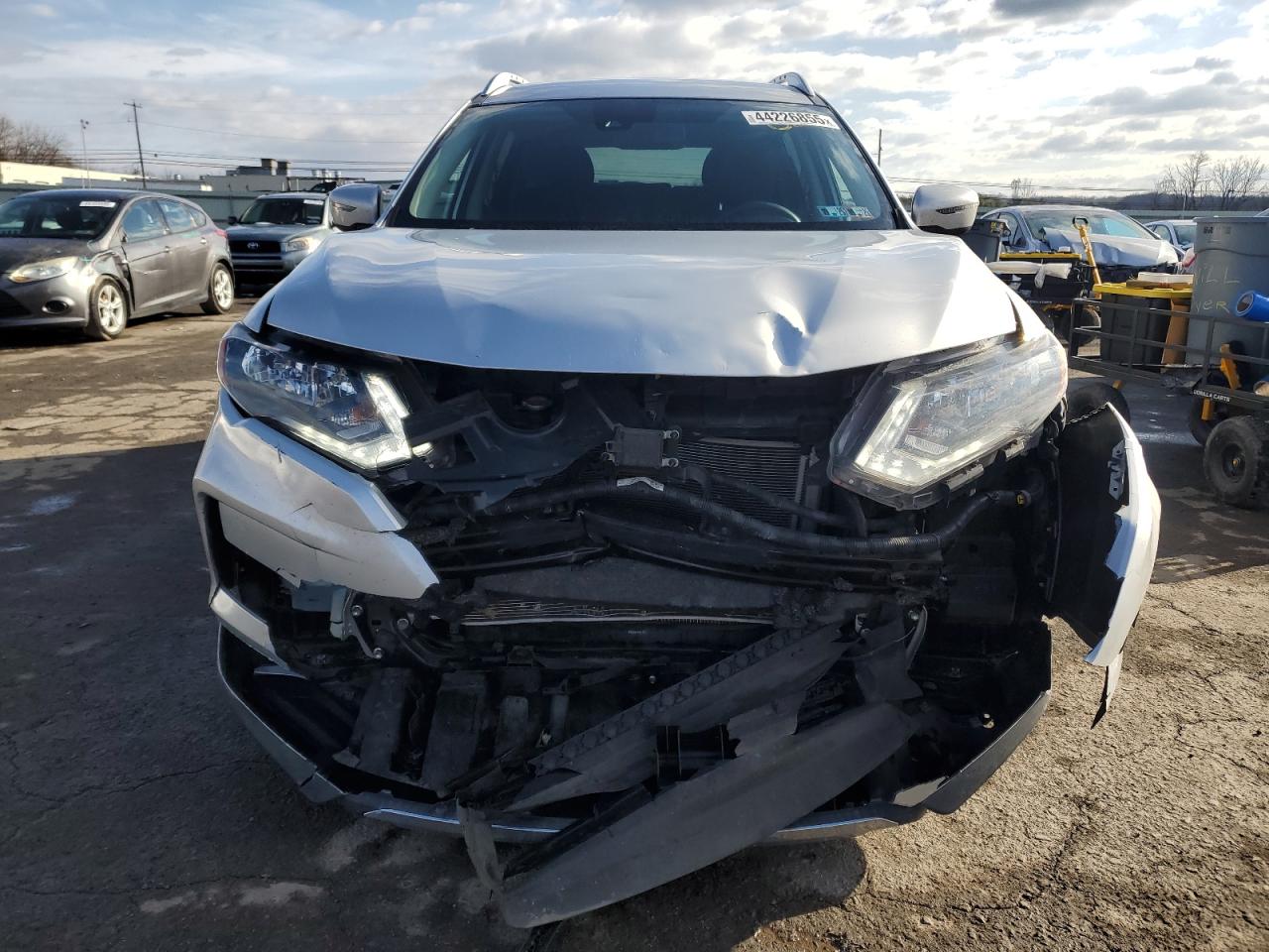 2019 Nissan Rogue VIN KNMAT2MV7KP552974 Copart auction photo, front end damage thumbnail 5