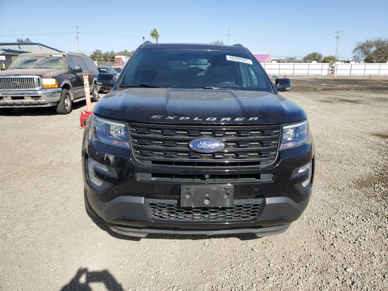 2016 Ford Explorer VIN 1FM5K8GT4GGD14522 Copart auction photo, rear end / side damage thumbnail 5
