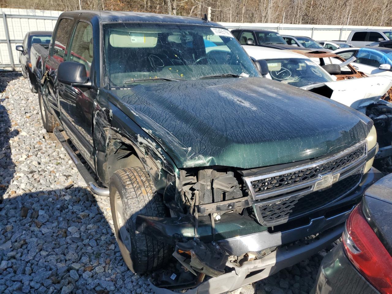 2006 Chevrolet Silverado VIN 2GCEK13T061225625 Copart auction photo, all over damage thumbnail 5