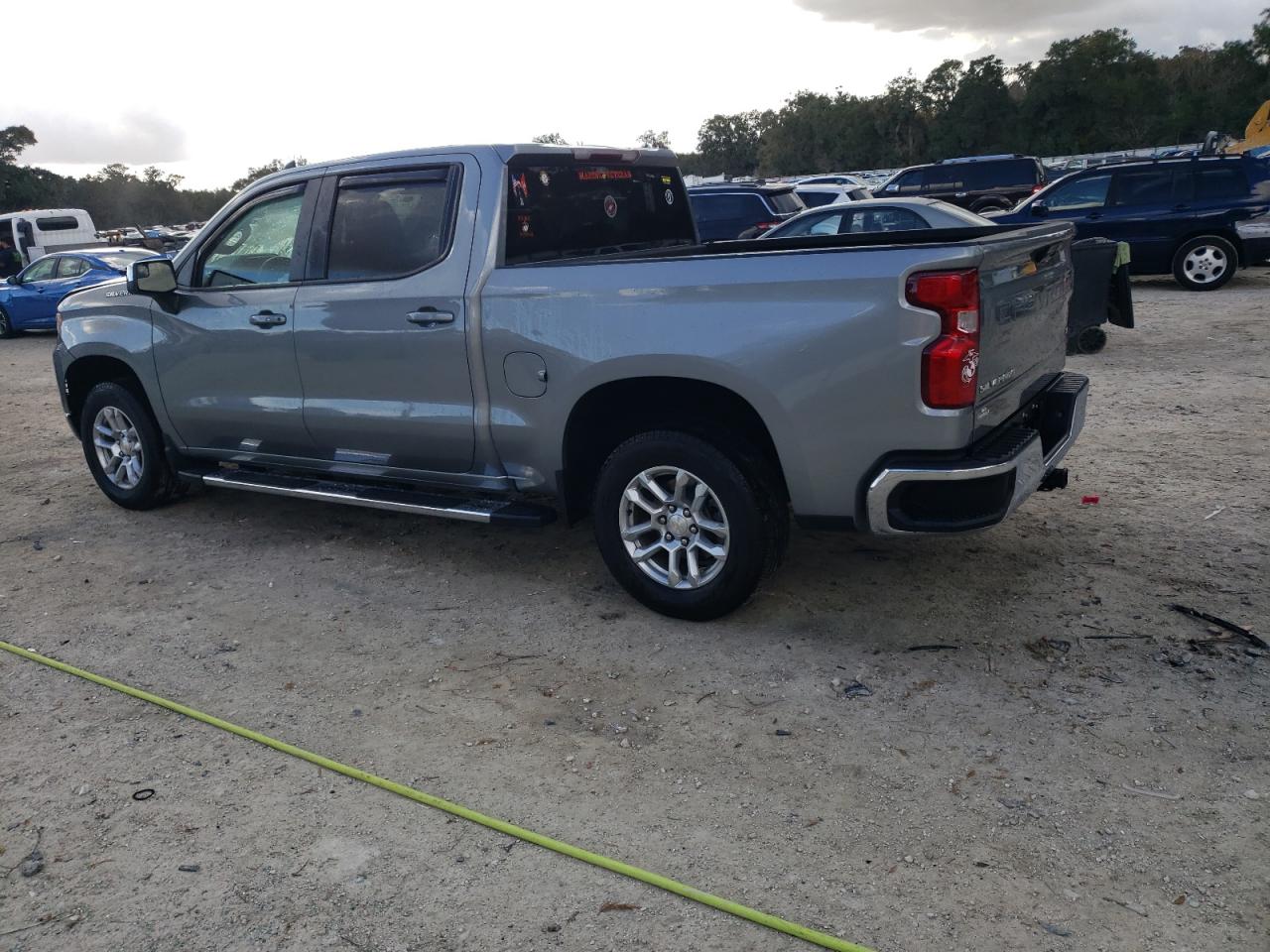 2023 Chevrolet Silverado VIN 1GCPACEK8PZ233184 Copart auction photo, front end damage thumbnail 2
