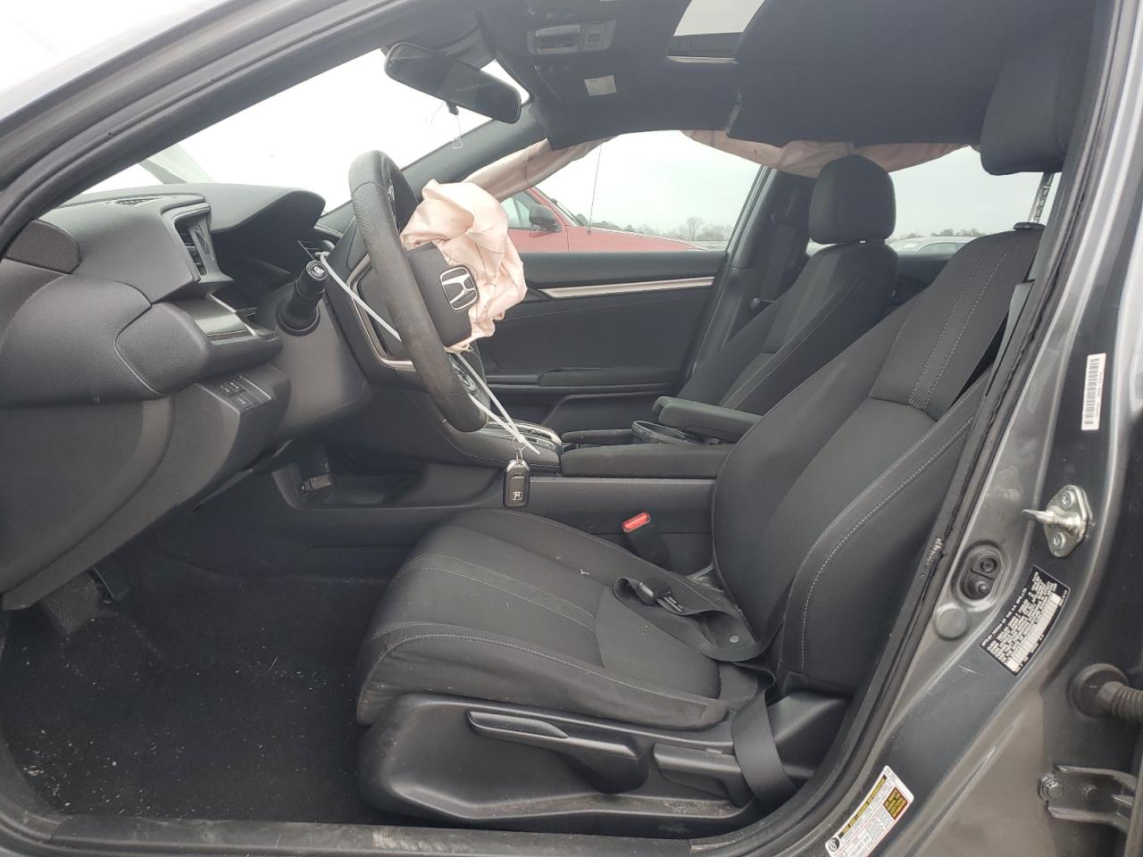 2019 Honda Civic VIN SHHFK7H65KU213339 Copart auction photo, front end / minor dent/scratches damage thumbnail 7