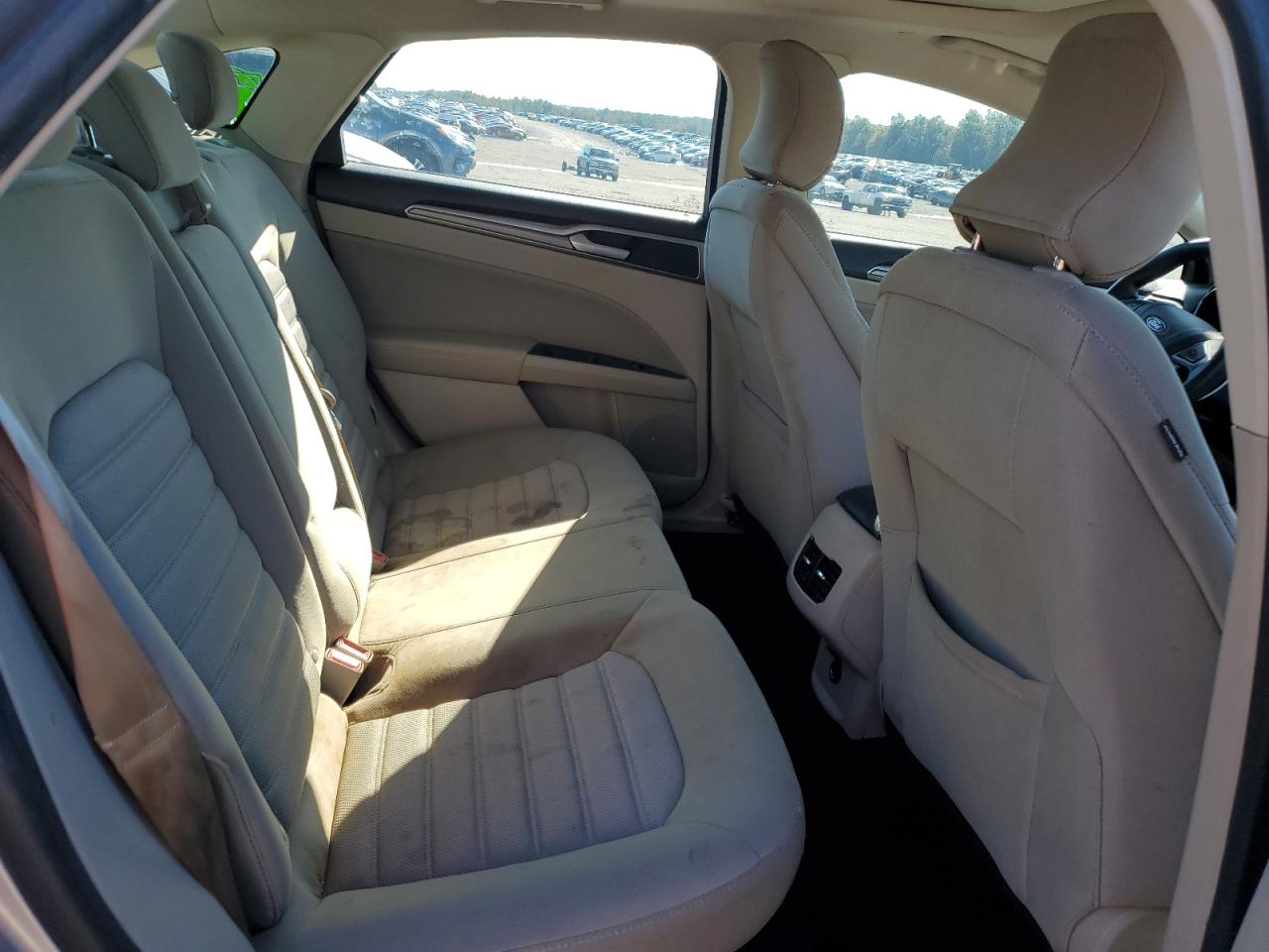 2019 Ford Fusion VIN 3FA6P0LU3KR121361 Copart auction photo, side damage thumbnail 10