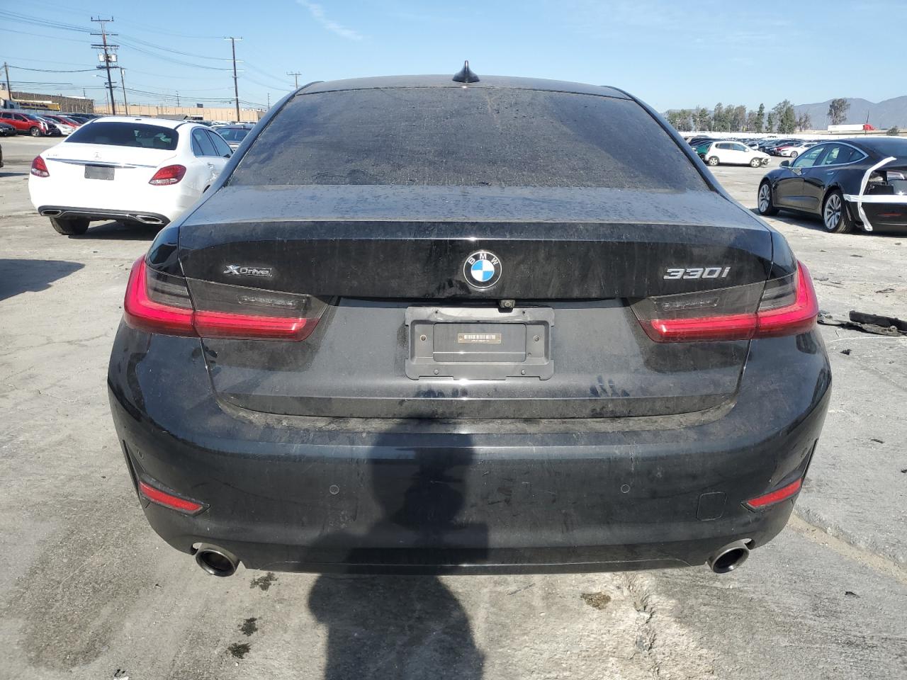 2020 BMW 3er VIN 3MW5R7J08L8B21319 Copart auction photo, front end damage thumbnail 6