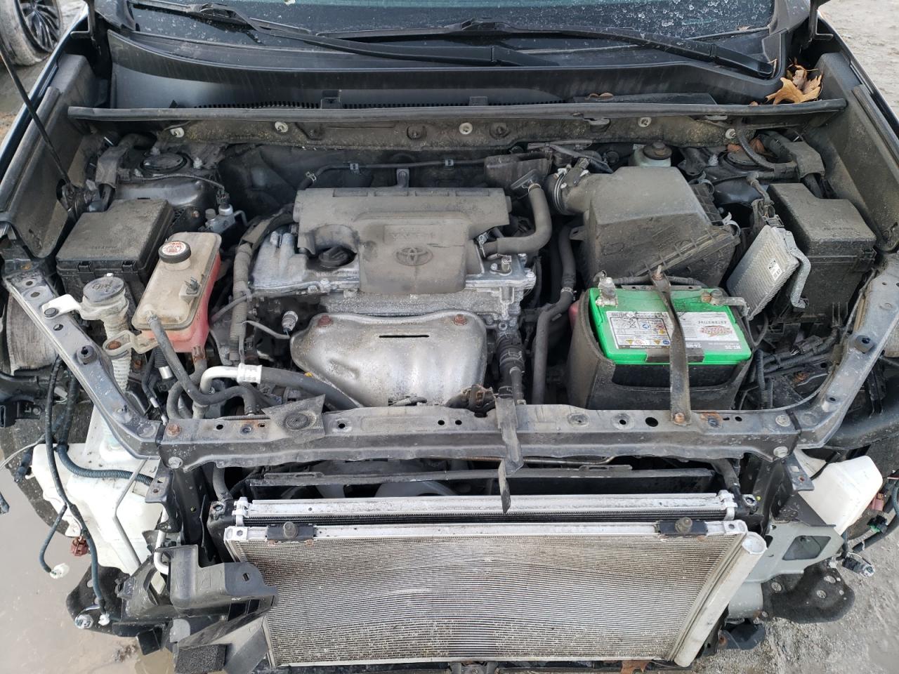 2017 Toyota RAV 4 VIN JTMRFREV6HJ169928 Copart auction photo, rear end / front end damage thumbnail 12
