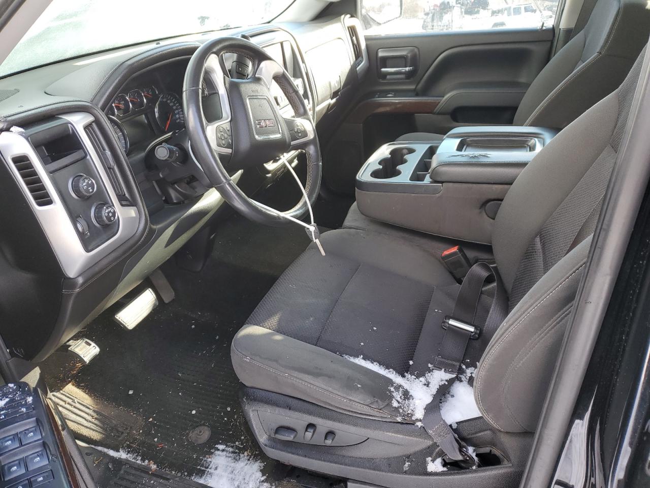 2014 GMC Sierra VIN 3GTU2UECXEG199826 Copart auction photo, front end / undercarriage damage thumbnail 7