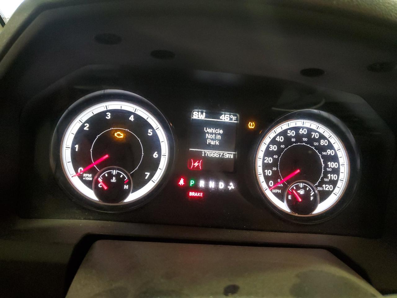 2014 RAM 1500 VIN 1C6RR7GT1ES417202 Copart auction photo, side / rear end damage thumbnail 9