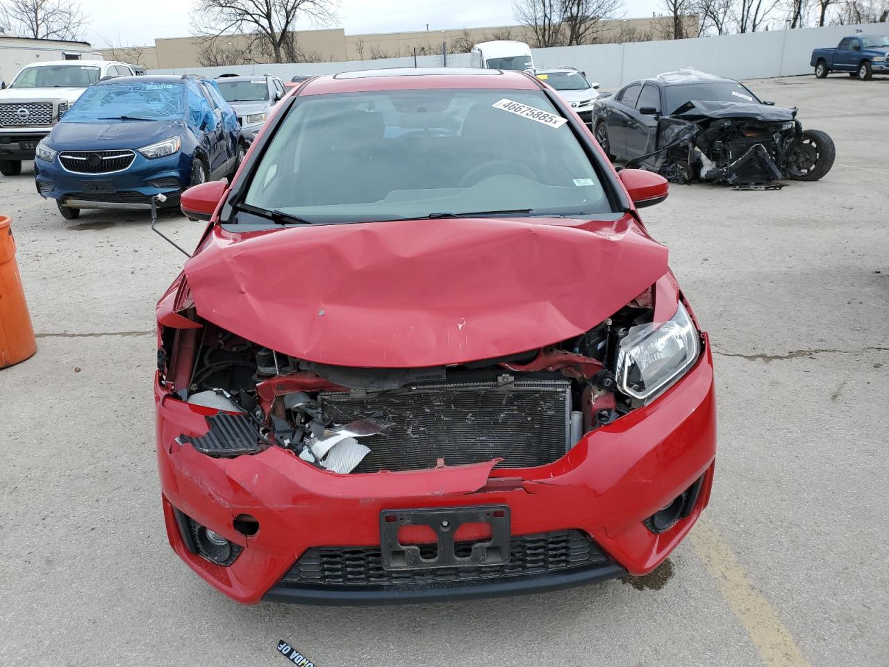 2015 Honda Fit VIN 3HGGK5H89FM730836 Copart auction photo, front end damage thumbnail 5