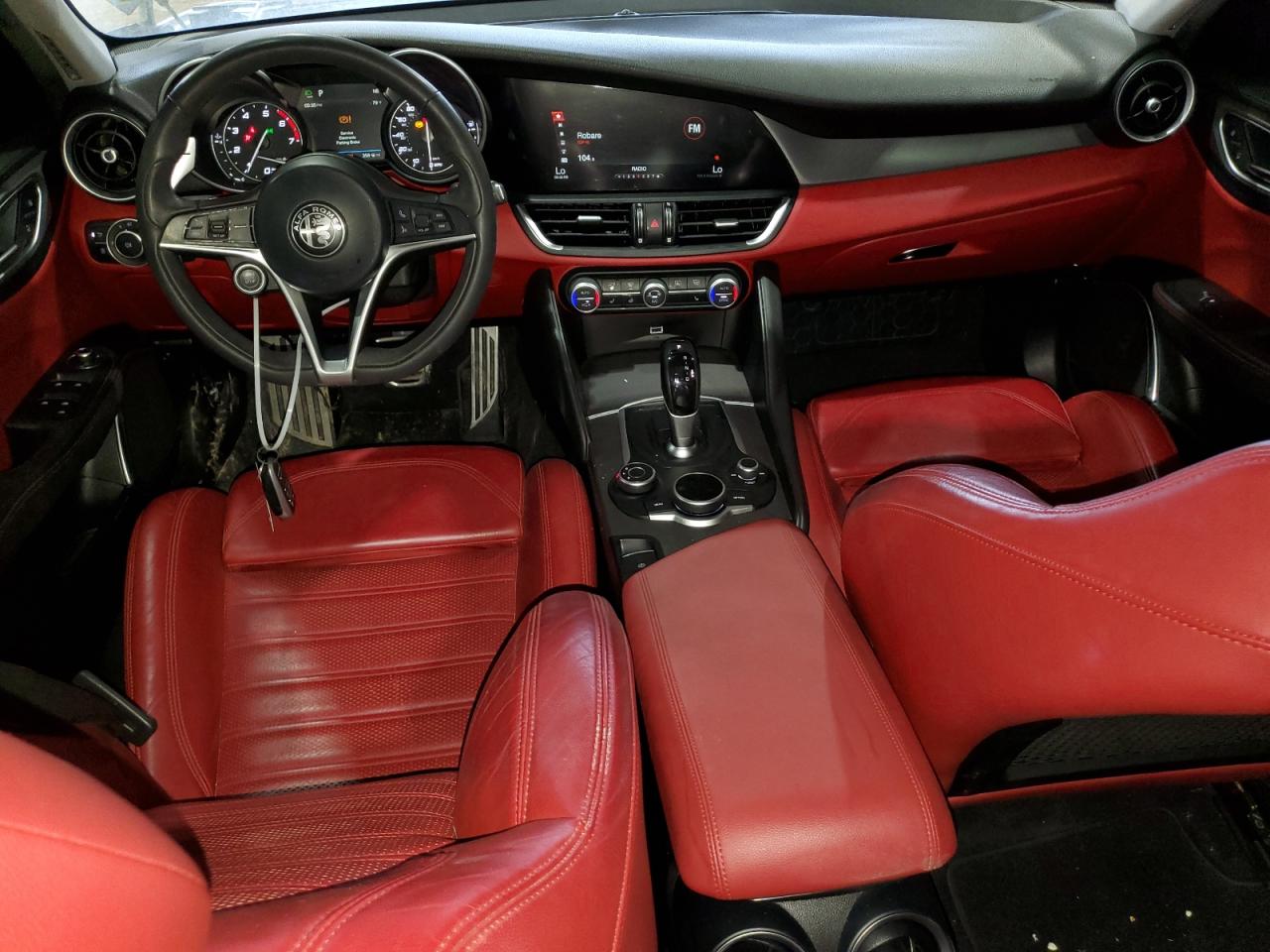 2018 Alfa Romeo Giulia VIN ZARFAECNXJ7599015 Copart auction photo, rear end / front end damage thumbnail 8