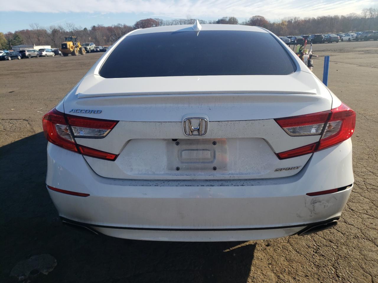2020 Honda Accord VIN 1HGCV1F39LA153191 Copart auction photo, side / front end damage thumbnail 6