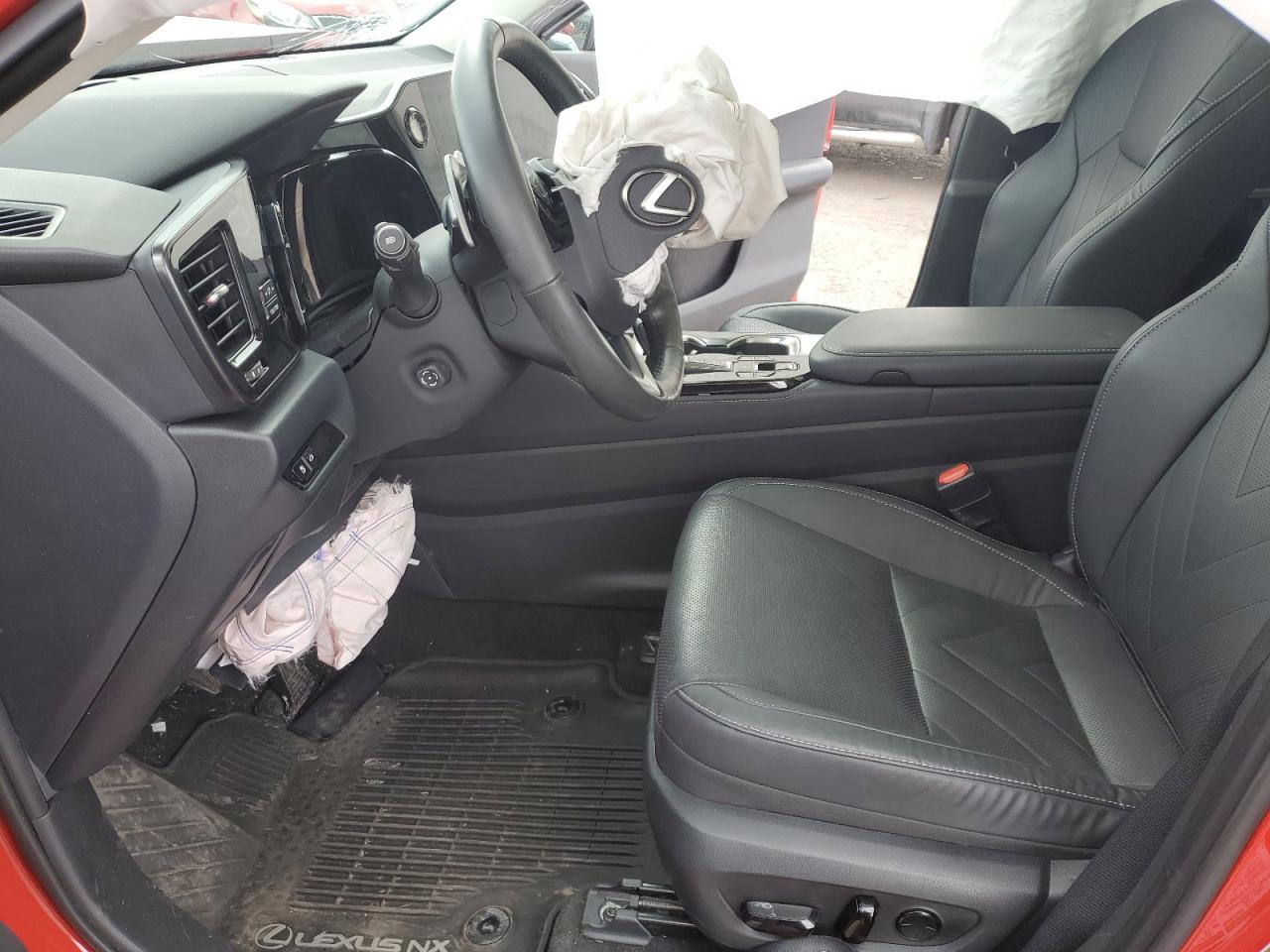 2023 Lexus NX VIN 2T2HGCEZXPC030951 Copart auction photo, front end / side damage thumbnail 7