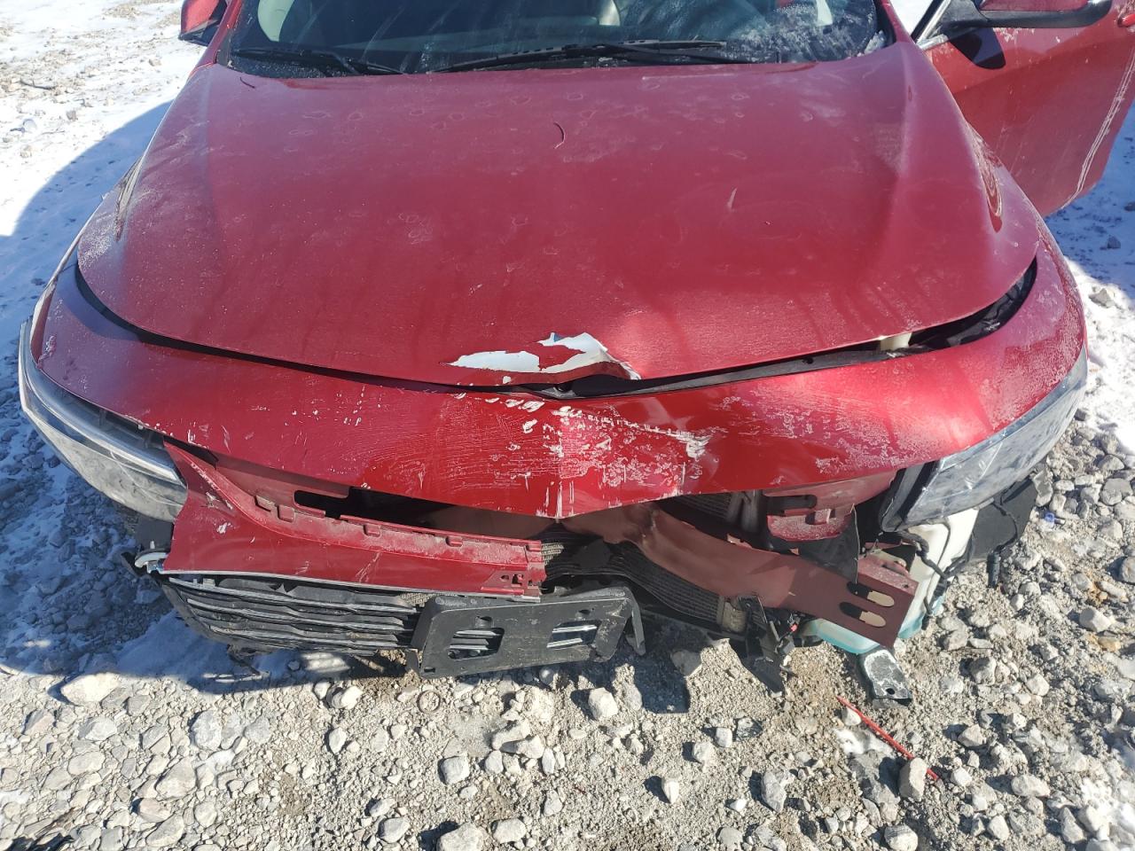 2016 Chevrolet Malibu VIN 1G1ZE5ST6GF225391 Copart auction photo, front end damage thumbnail 12
