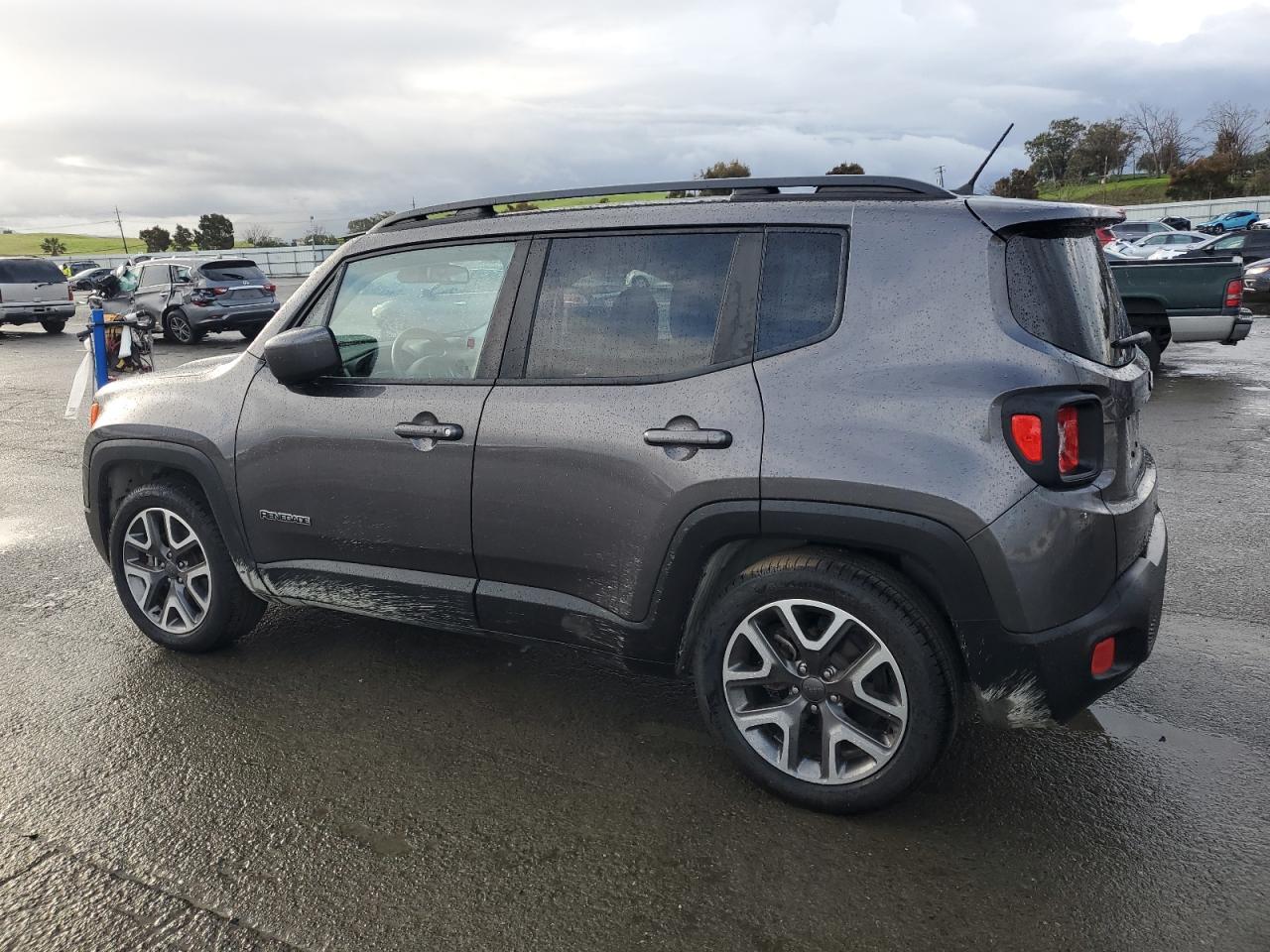 2017 Jeep Renegade VIN ZACCJABB6HPF43566 Copart auction photo, side damage thumbnail 2